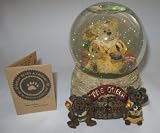 Boyds Bears Victoria Regina...Home Sweet Hive Musical Bearstone Waterglobe