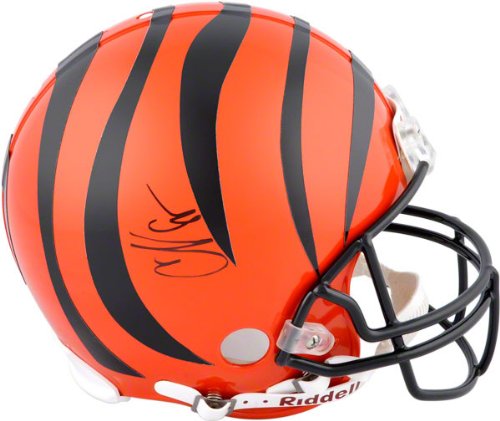 Chad Johnson Autographed Pro-Line Helmet | Details: Cincinnati Bengals, Authentic Riddell Helmet