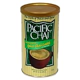 Pacific Chai Decaffeinated, Spice Chai Latte Mix, 10-Ounce Canisters (Pack of 6)