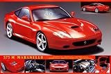 Ferrari 575 by Unknown 36.00X24.00. Art Poster Print