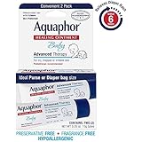 Aquaphor Baby Healing Ointment, Diaper Rash and Dry Skin Protectant, .35 Ounce Dual Pack