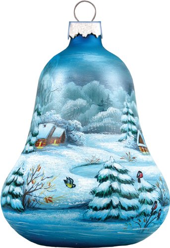 Winter Village Bell Ornament Winter Village Bell Ornament