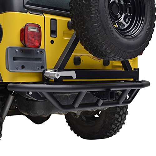 Jeep Wrangler TJ Rear Bumpers TJ Jeep Rear Bumper and Tire Carrier