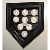 Caseworks Milwaukee Brewers 9 Ball Home Plate Display