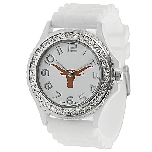 Texas Longhorns Women's Rhinestone Jelly Watch