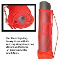 25" x 6" Yoga Mesh Bag with Pocket and Strap