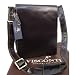 Visconti Mocha Big Brown Leather Organiser Messenger Bag 18410