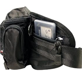 Hitachi DZMV580A 1MP DVD Camcorder w/10x Optical Zoom Seven Pocket Fanny Pack