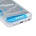 Appbox Flowing Liquid Swimming Magic Maze Transparent Hard 3d Liquid Case Cover Shell for Iphone 5 5s (Blue)