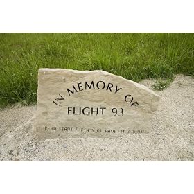 Marker to Lives Lost Aboard United Flight 93 on 9/11/2001 - Poignant 16x20 Photographic Print by Carol M. Highsmith