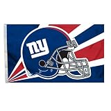 NFL New York Giants 3-by-5 Foot Helmet Flag Amazon.com