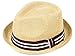 Simplicity Trilby Summer Beach Sun Straw Fedora Hat w/ Band