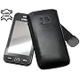 Samsung GT S5230 Star Leder Etui Tasche (Schwarz)  Original SunCase