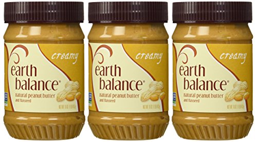 Earth Balance Creamy Peanut Butter 16 oz (Pack of 3)