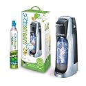 Soda-Stream Color Stream Wassersprudler forsty grey inkl. 2   			PET-Flaschen und SST-Zylinder