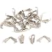 24 Bails Rhodium Connectors Jewelry Necklace Chain Part
