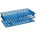 Nalgene 5970-0313 Acetal Plastic Unwire Test Tube Rack for 13mm Test Tubes, Blue