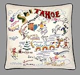 Ski Tahoe Pillow by Cat Studio
