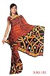 Dalaja Georgette Printed Casual Saree Sari Bellydance fabric