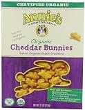 Annie's Homegrown Organic Cheddar Bunnies, 11 Ounce Boxes (Pack of 4)