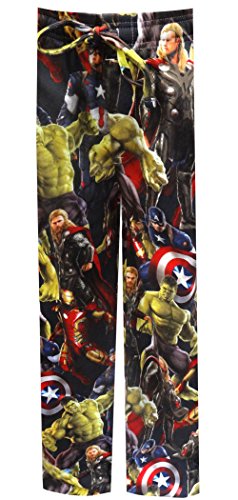 Marvel Comics Avengers Favorites Warm Lounge Pants for men