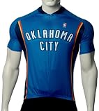 NBA Oklahoma City Thunder Men'S Cycling Jersey, Blue, Large