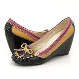 Bamboo Daniel02 Wedges Black 8.5 Black