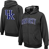Kentucky Wildcats Youth Charcoal Passport Full Zip Hoodie Sweatshirt