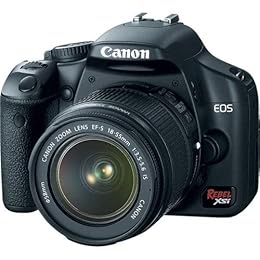 Canon Digital Rebel XSi 12 2 MP Digital SLR Camera with EF-S 18-55mm f 3 5-5 6 IS Lens Black 
