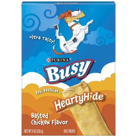 Purina Busy HeartyHide Basted Chicken Flavor 9 oz Box - 2 Pack