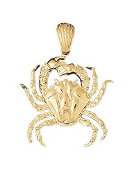 CleverEves 14K Gold Pendant Crabs 11.6 - Gram(s)