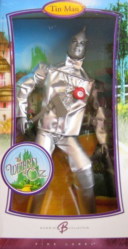Childrens Toyshop  Toys : Barbie - Tin Man Wizard of Oz Doll - 2006 Pink Label Collector