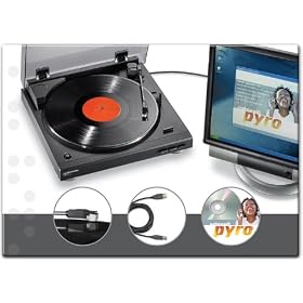 AUDIO TECHNICA - TURNTABLE - LP TO DIGITAL TURNTABLE WITH SOFTWARE