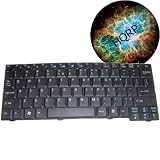 HQRP Replacement Keyboard for Acer Aspire One ZG5 Netbook / Subnotebook plus HQRP Mousepad