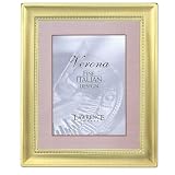 4" x 6" Picture Frame in Two-Tone Brushed Brass
