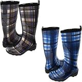 Kamik Tartan Rainboots for Women