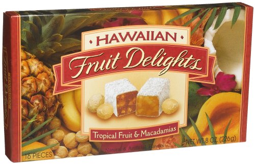 Hawaiian Fruit Delights, Tropical Assortment, 8-Ounce Packages (Pack of 4) by Aplets and Cotlets