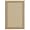 Simple Border Brown Indoor/Outdoor Rug, 8 ft x 11 ft