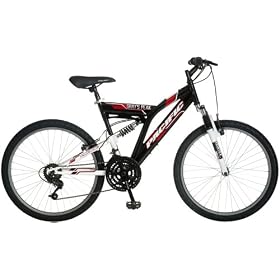 Pacific Gray's Peak Boy's 24-Inch Dual-Suspension Mountain Bike