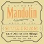 D'Addario EJ70 Phosphor Bronze Mandolin Strings, Ball End,  Medium/Light, 11-38