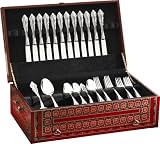 Wallace Baroque Silverware / Flatware Chest - Holds Service for 16