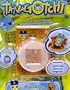 Tamagotchi Connection V 4.5 Tamagotchi Decoration Kit - Memetchi Case Pack - white skin, stickers and bling