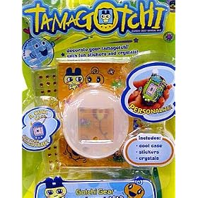 Tamagotchi Connection V 4.5 Tamagotchi Decoration Kit - Memetchi Case Pack - white skin,... by Bandai