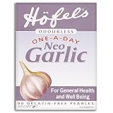 Höfels Odourless One-A-Day Neo Garlic 90 Gelatin-Free Pearles