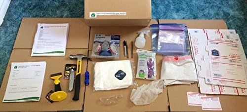 SafeCollect Asbestos Test Kit (Includes Lead Testing Instructions) - Protect Your Health and Save Money by Testing Your Home for Asbestos with this All-Inclusive, Do-It-Yourself Safety Kit