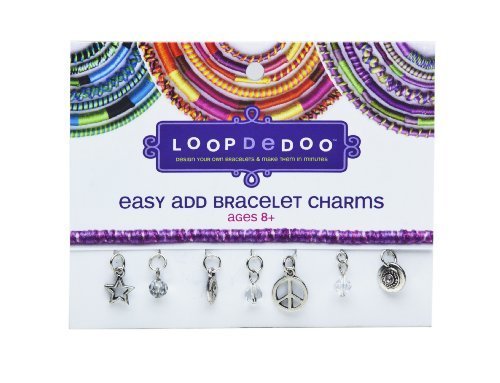 Loopdedoo Easy Add Bracelet Charms - Peace and Happiness by Loopdedoo