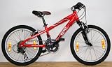 50,8 cm 20 Zoll ALU Mountainbike Kinderfahrrad Spear Kick Off rot