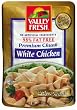 Valley Fresh Premium White Chicken Cuts, 7-Ounce Pouches (Pack of 12)