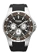 Caravelle by Bulova Men's Black Polyurethane Strap Watch