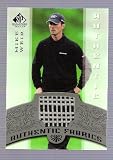 SP Signature Golf - Mike Weir - Tournament Worn Shirt Card